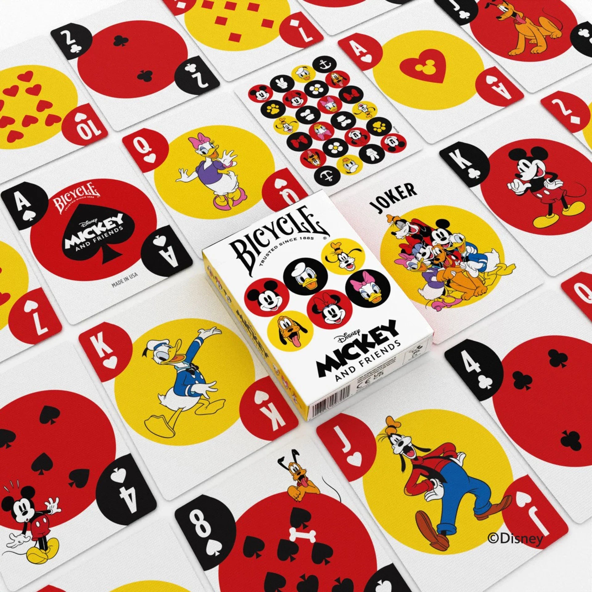 Disney デック 7個 Disney Playing Cards | Mickey, Princesses & Villains | ClassicDecks