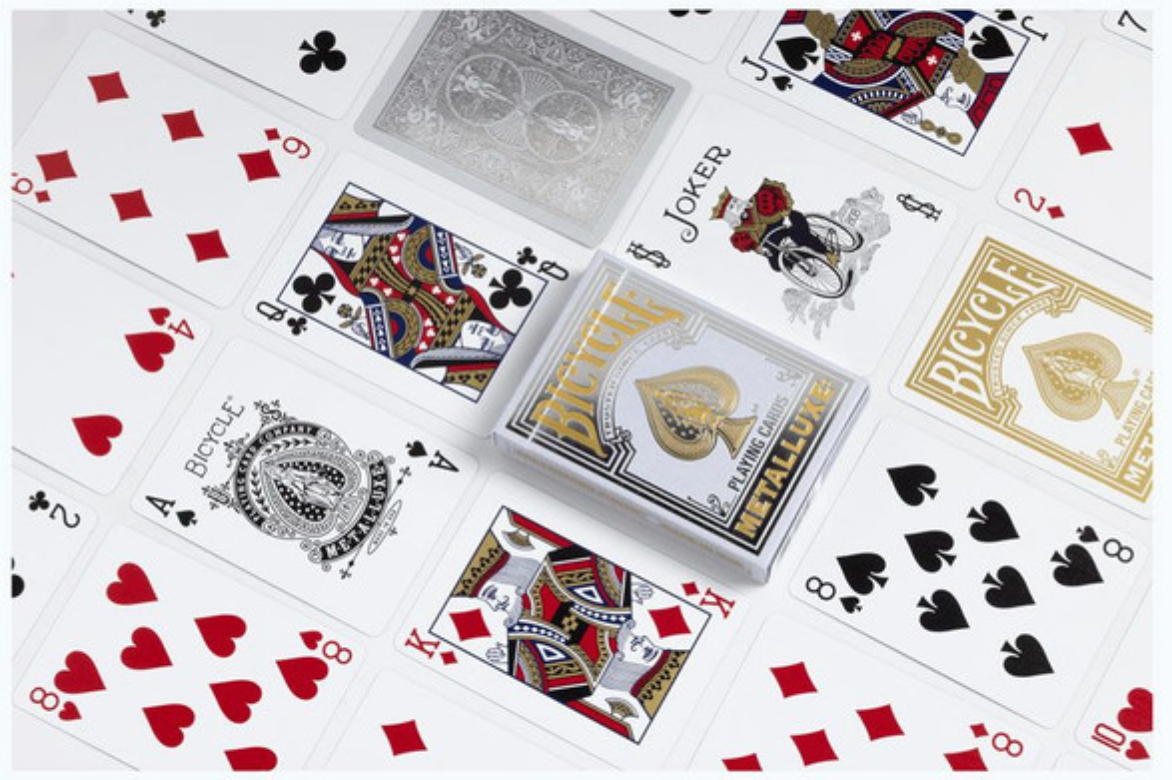 MetalLuxe Playing Cards | Bicycle, Bee & Tally-Ho Foil Decks