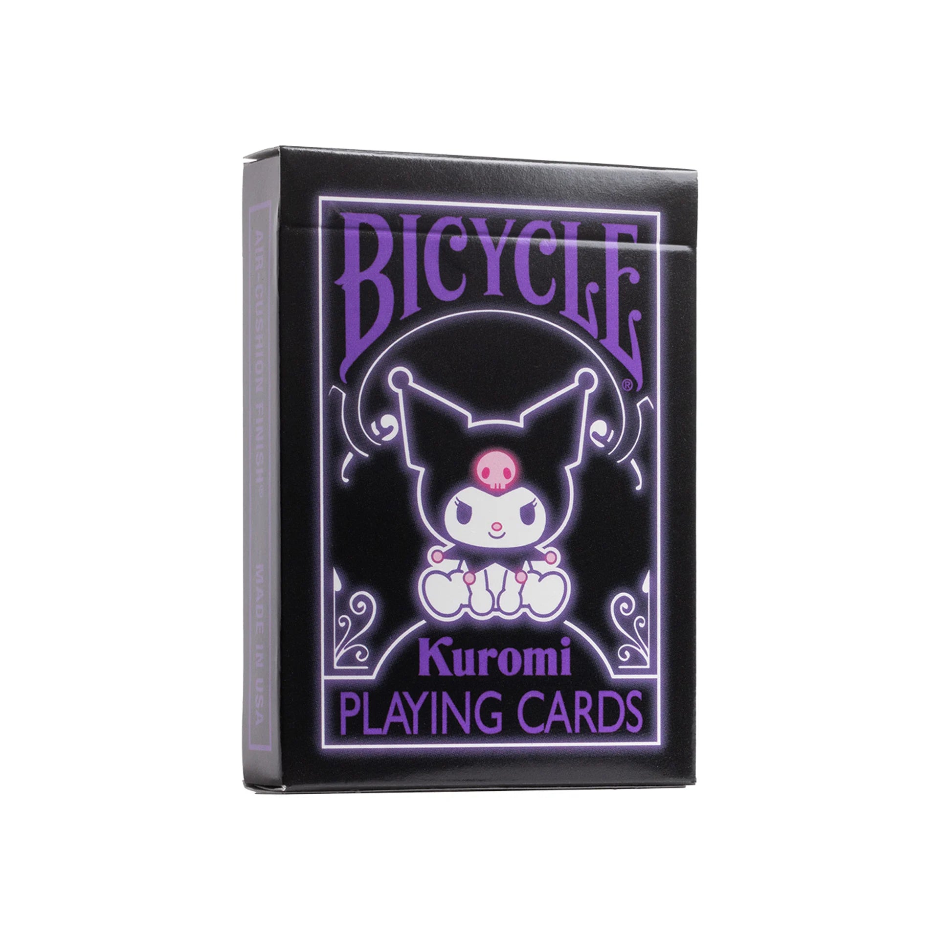 Bicycle Kuromi Playing Cards – Sanrio's Mischievous Rabbit with Neon Style