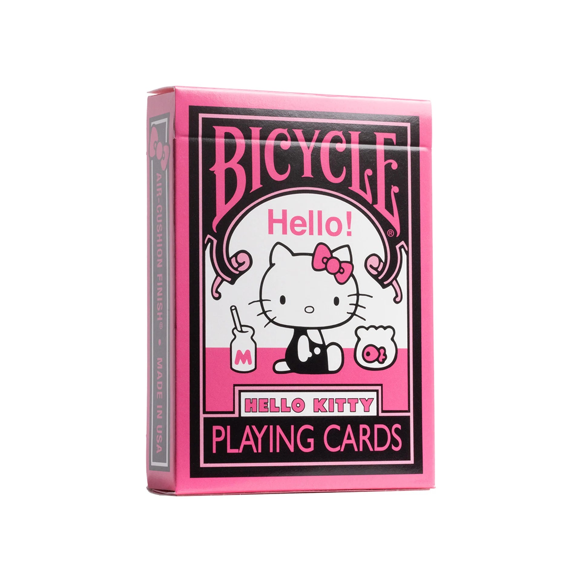Bicycle Hello Kitty Black & Pink Playing Cards – Sanrio's Iconic Character