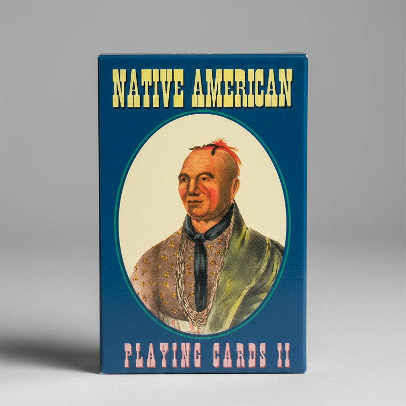 Native American Playing Cards Set Two by U.S. Games with historical Native American portrait artwork