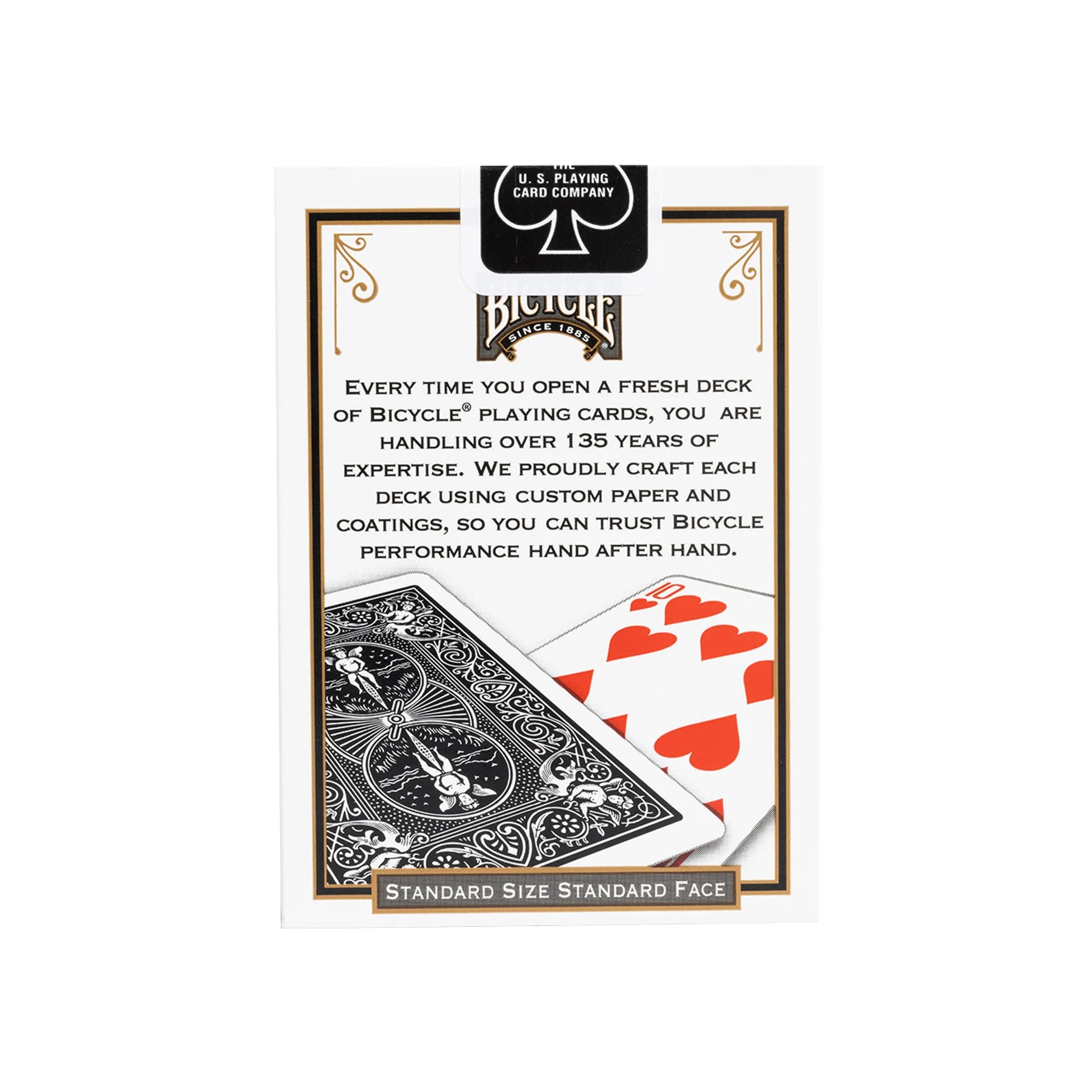 Bicycle Black Rider Back Playing Cards
