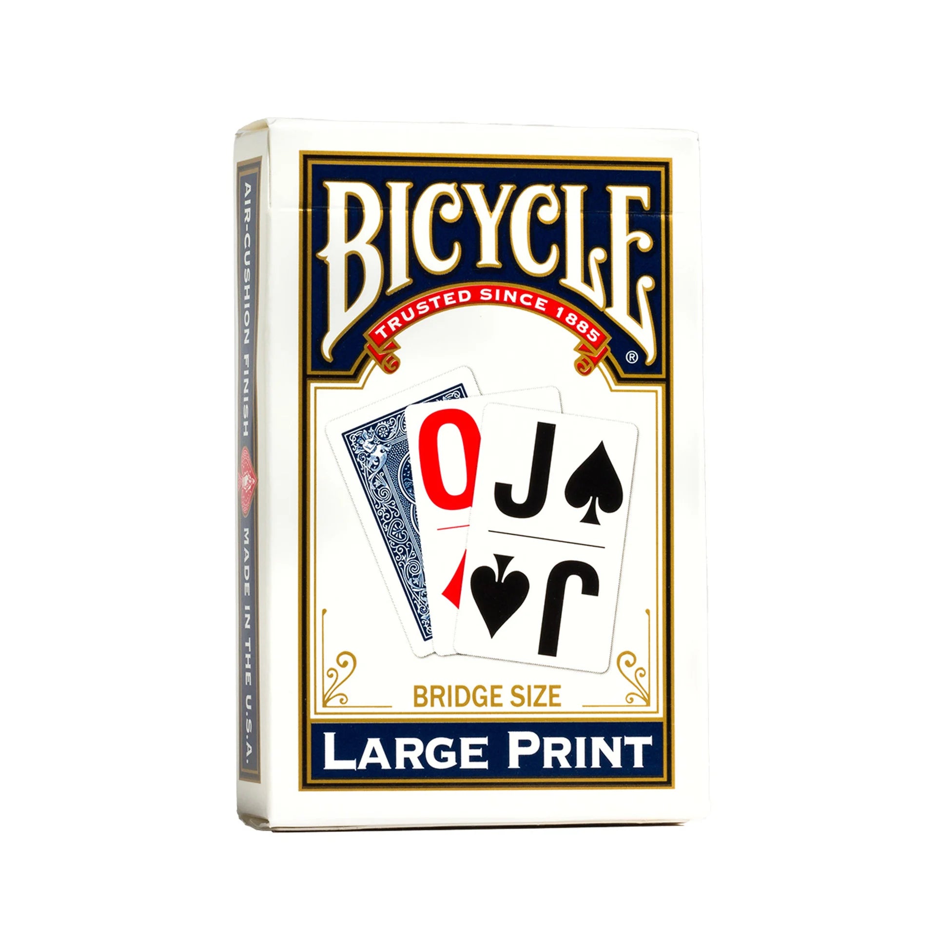 Bicycle Bridge Large Print Rider Back – Red & Blue
