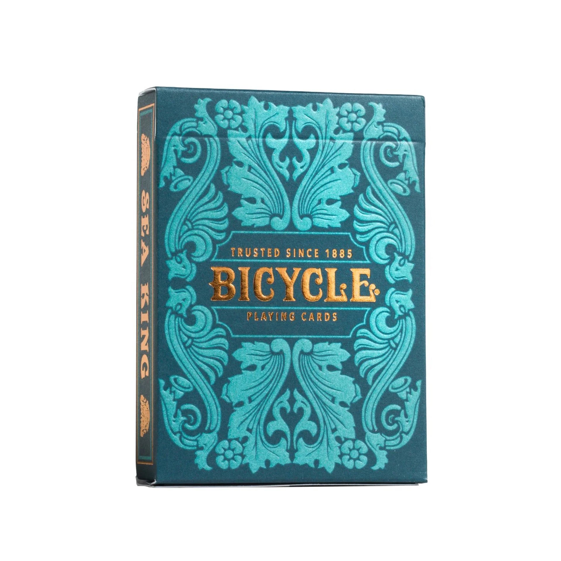 Bicycle Sea King Playing Cards – Ocean Royalty Teal & Blue Deck