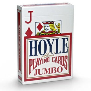 Hoyle Jumbo Official Playing Cards packaging on a white background