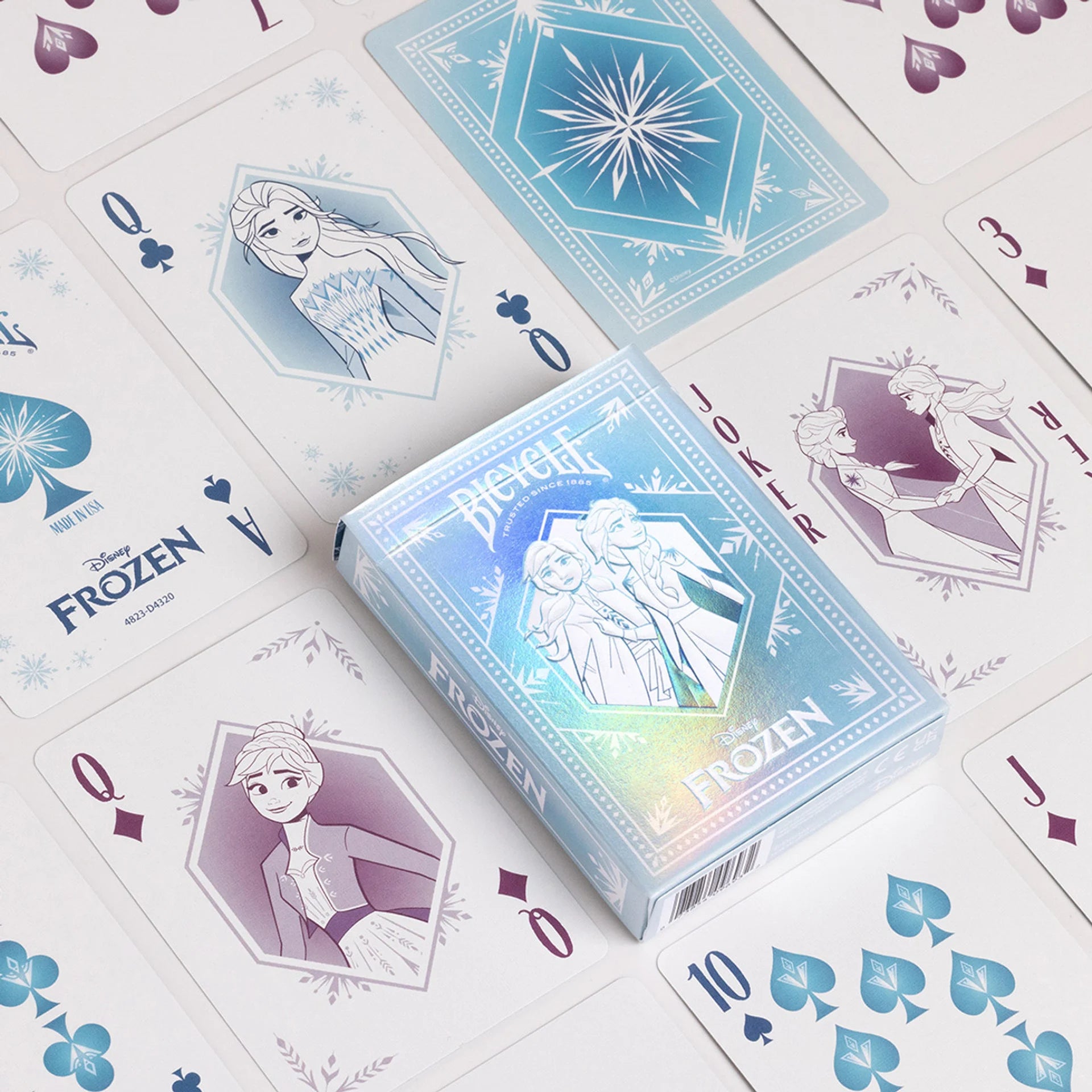 Bicycle Disney Frozen (Blue) – Half Brick (6 Decks)