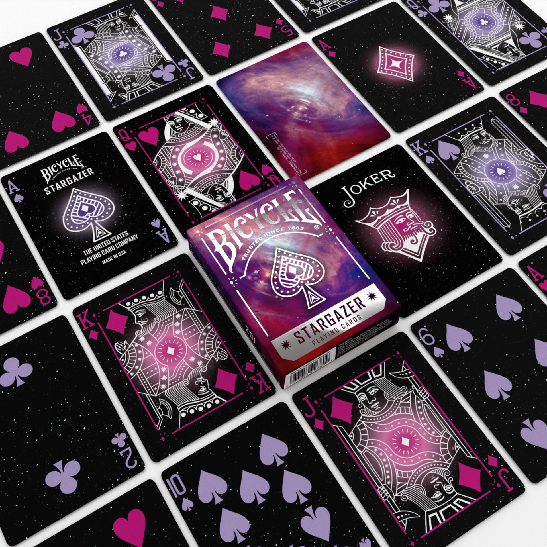 Bicycle Stargazer 201 Playing Cards – Crab Nebula Hubble Photography