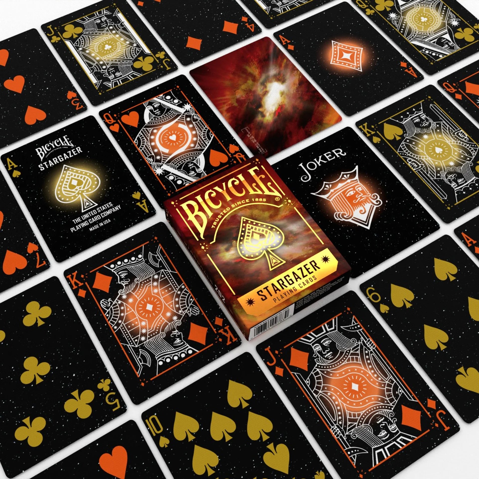 Bicycle Stargazer 202 Playing Cards – Black Hole Hubble Photography