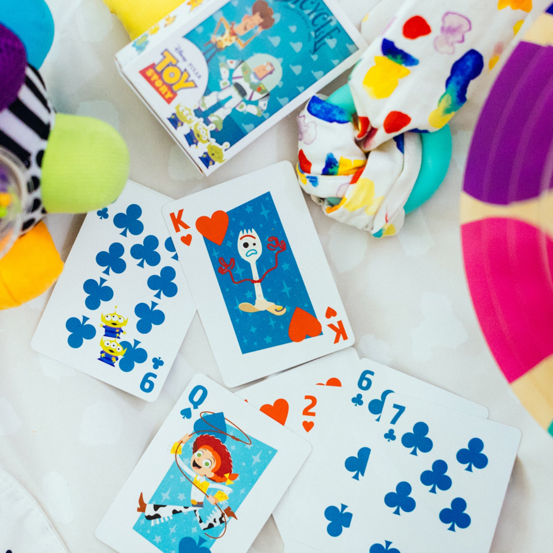 Bicycle Disney Pixar 2-Deck Bundle – Toy Story & Cars