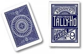Tally-Ho® Playing Cards – Collector’s Brick (12 Decks, Circle Back, Red & Blue)
