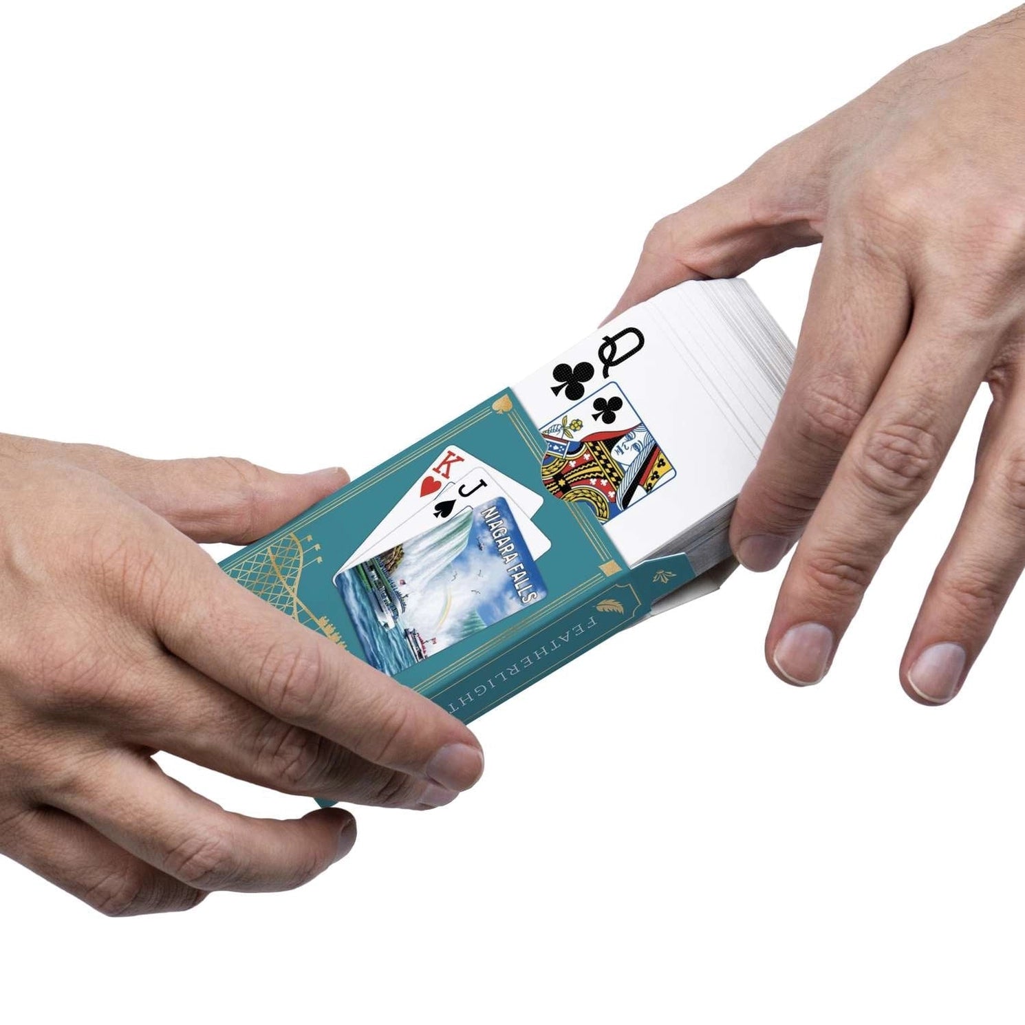 Niagara Falls Playing Cards by Boardwalk poker-size cards and illustrated tuck box