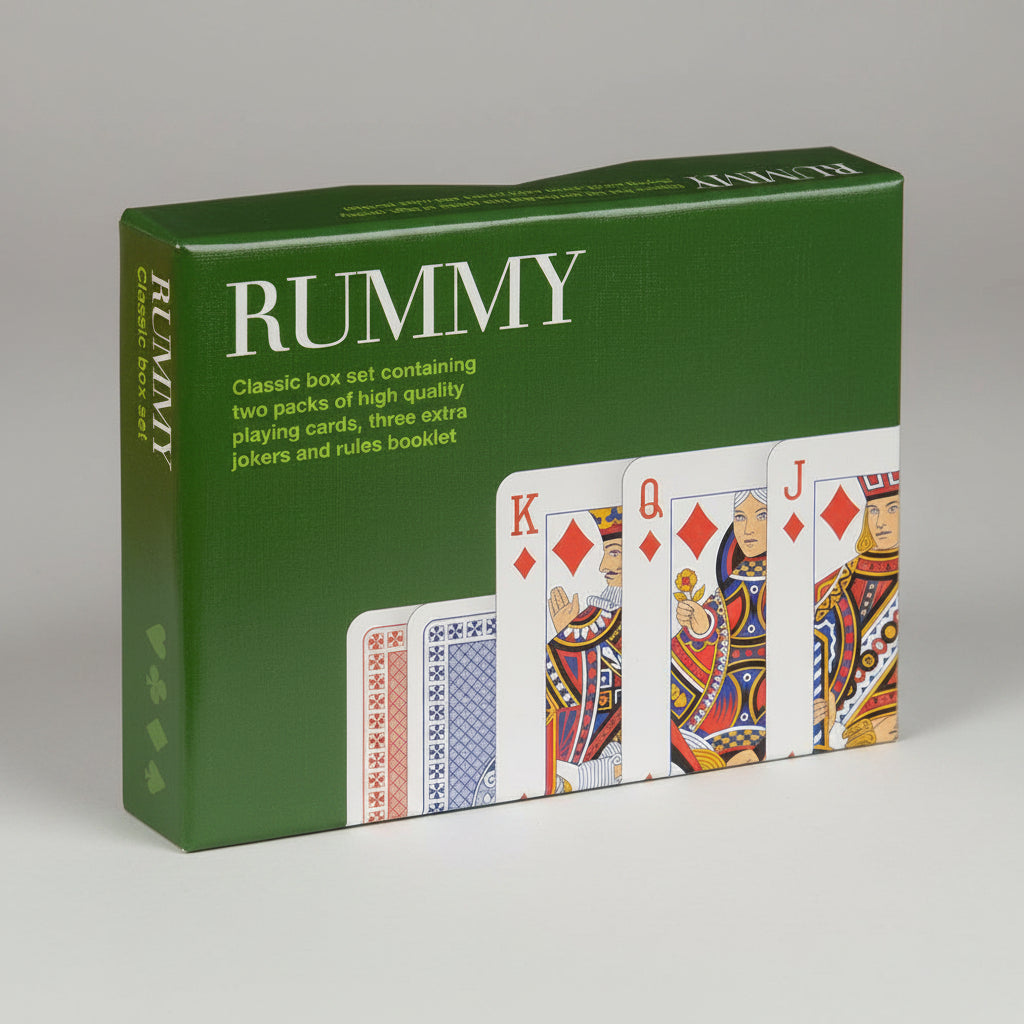 Piatnik Rummy Playing Cards bridge-size double deck set