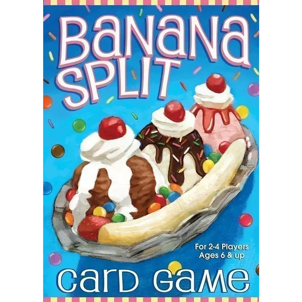 Banana Split Card Game box by U.S. Games Systems for 2 to 4 players ages 6 and up