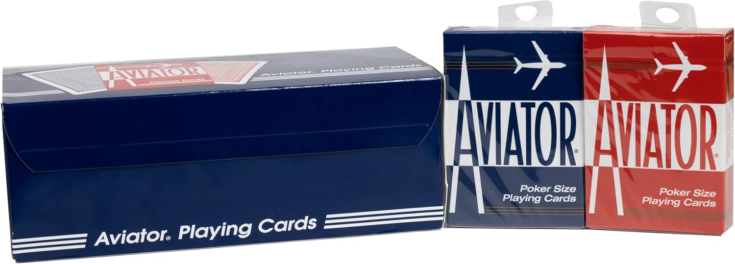 Aviator® Playing Cards – Collector’s Brick (12 Decks)
