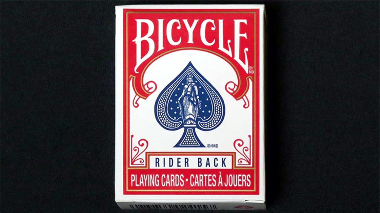 Bicycle Mini Rider Back Playing Cards – Red & Blue 3-Deck Set