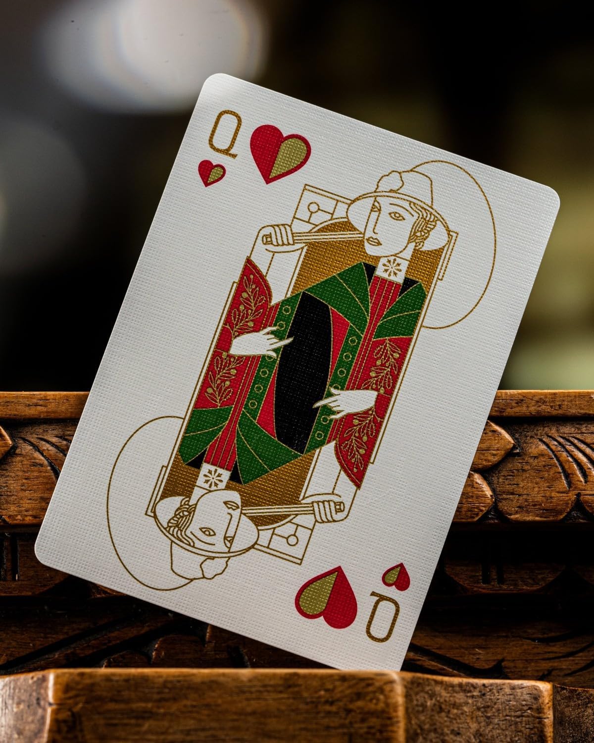 Theory11 Tavern on the Green custom Queen of Hearts playing card