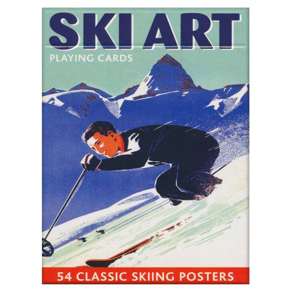 Piatnik Ski Art Playing Cards – additional card artwork