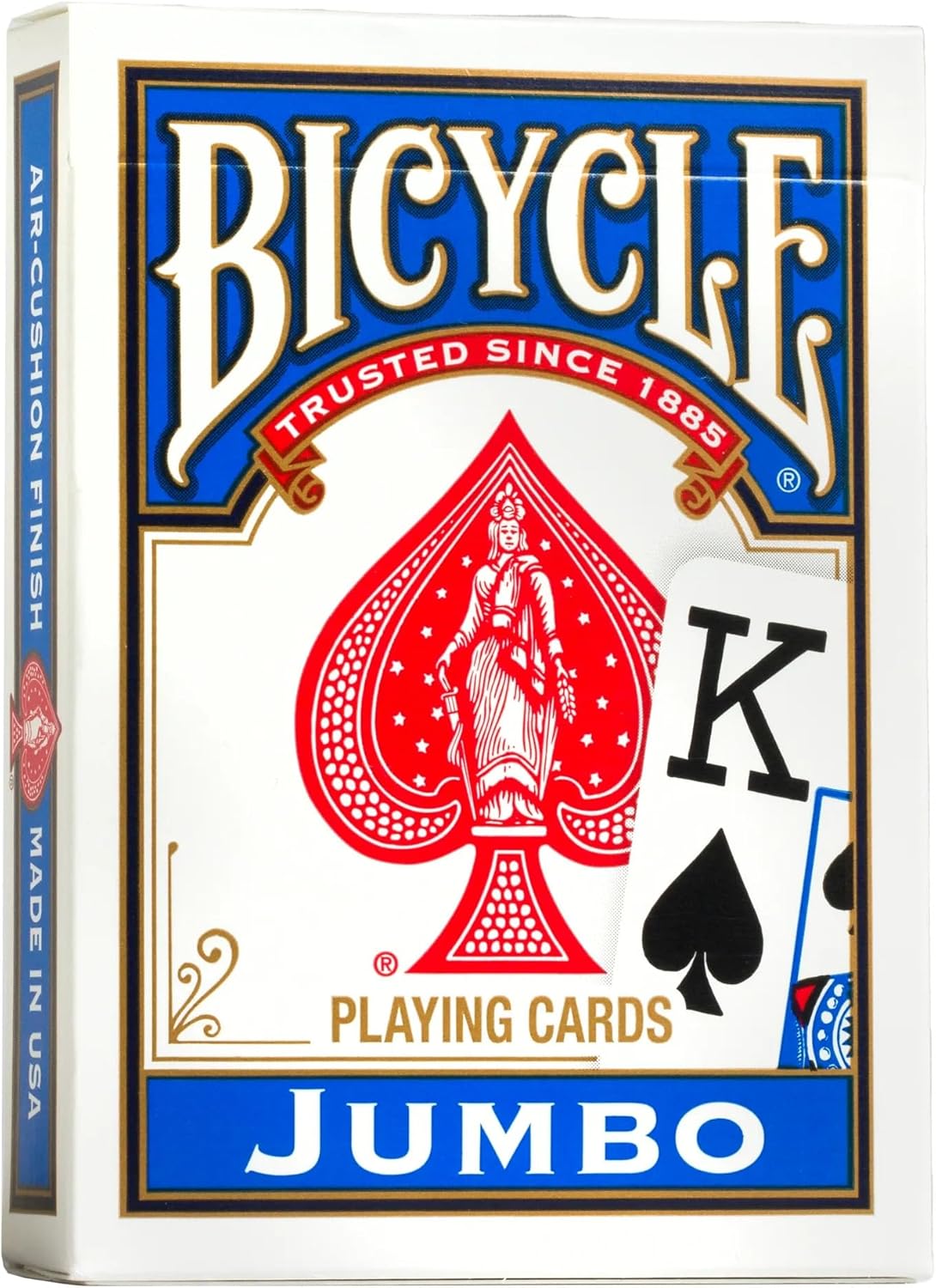 Bicycle® Playing Cards – Rider Back – Red or Blue Deck – Jumbo Index