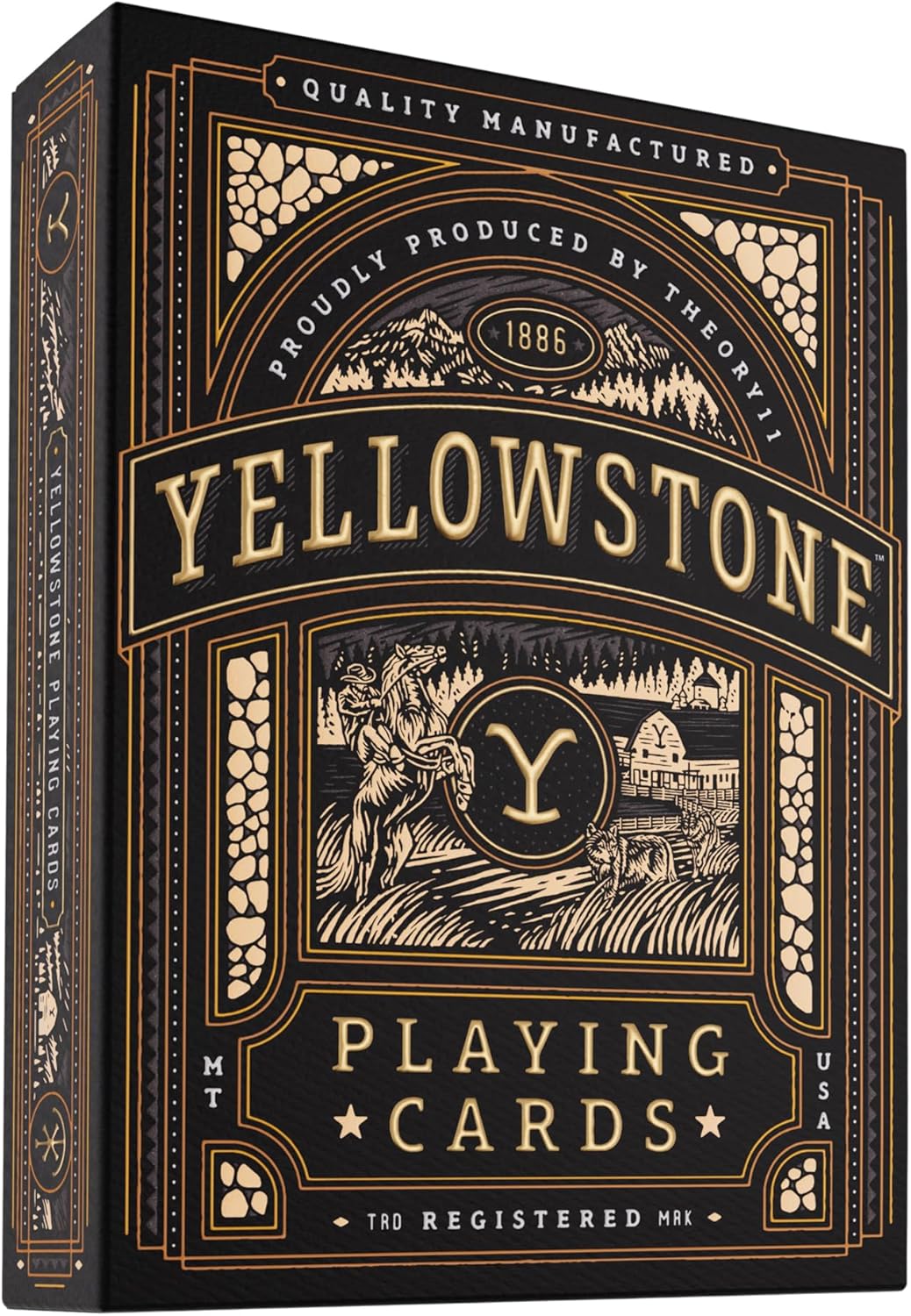 Theory11 Yellowstone Playing Cards – Dutton Ranch Collector’s Edition