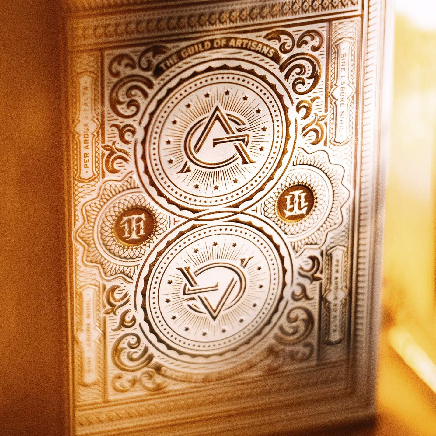 White Artisan Playing Cards – theory11