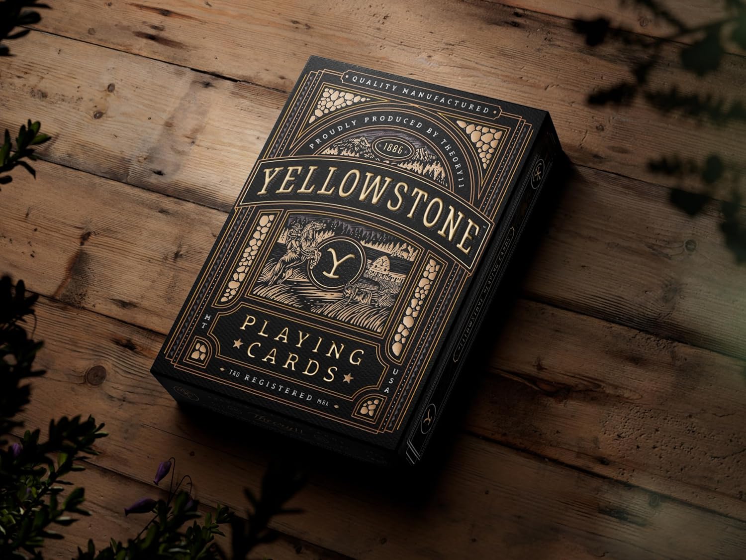 Theory11 Yellowstone Playing Cards – Dutton Ranch Collector’s Edition