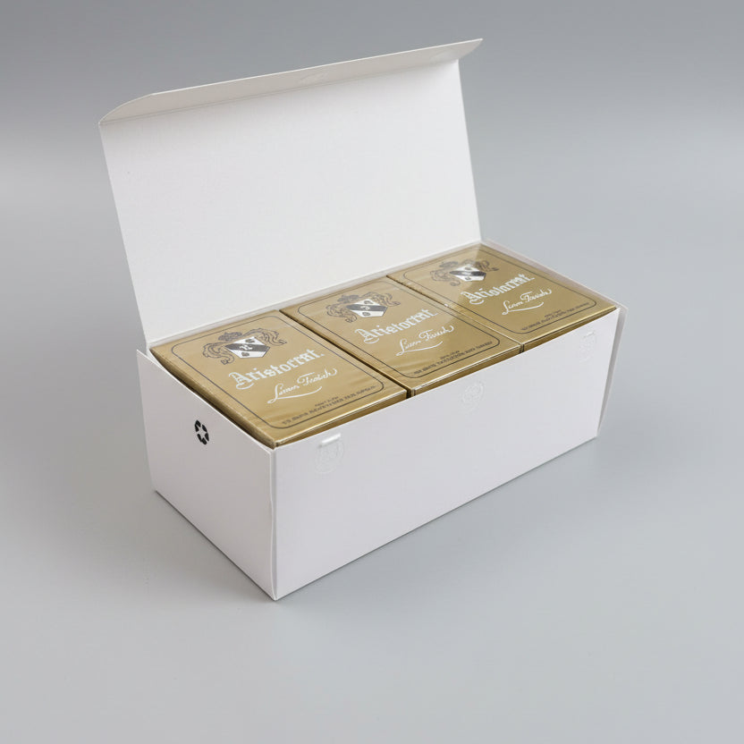 Brick of Aristocrat Gold 727 110th Anniversary decks