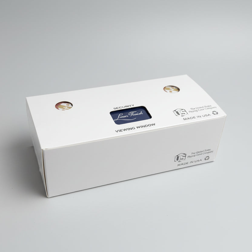 Brick of Red & Blue Aristocrat 727 decks in closed box