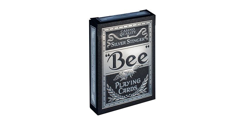 Bee Silver Stinger Playing Cards Limited Edition Silver Foil Deck