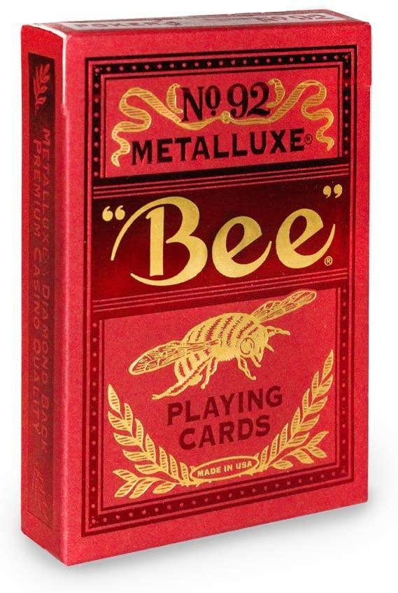 Bee Metalluxe Playing Cards
