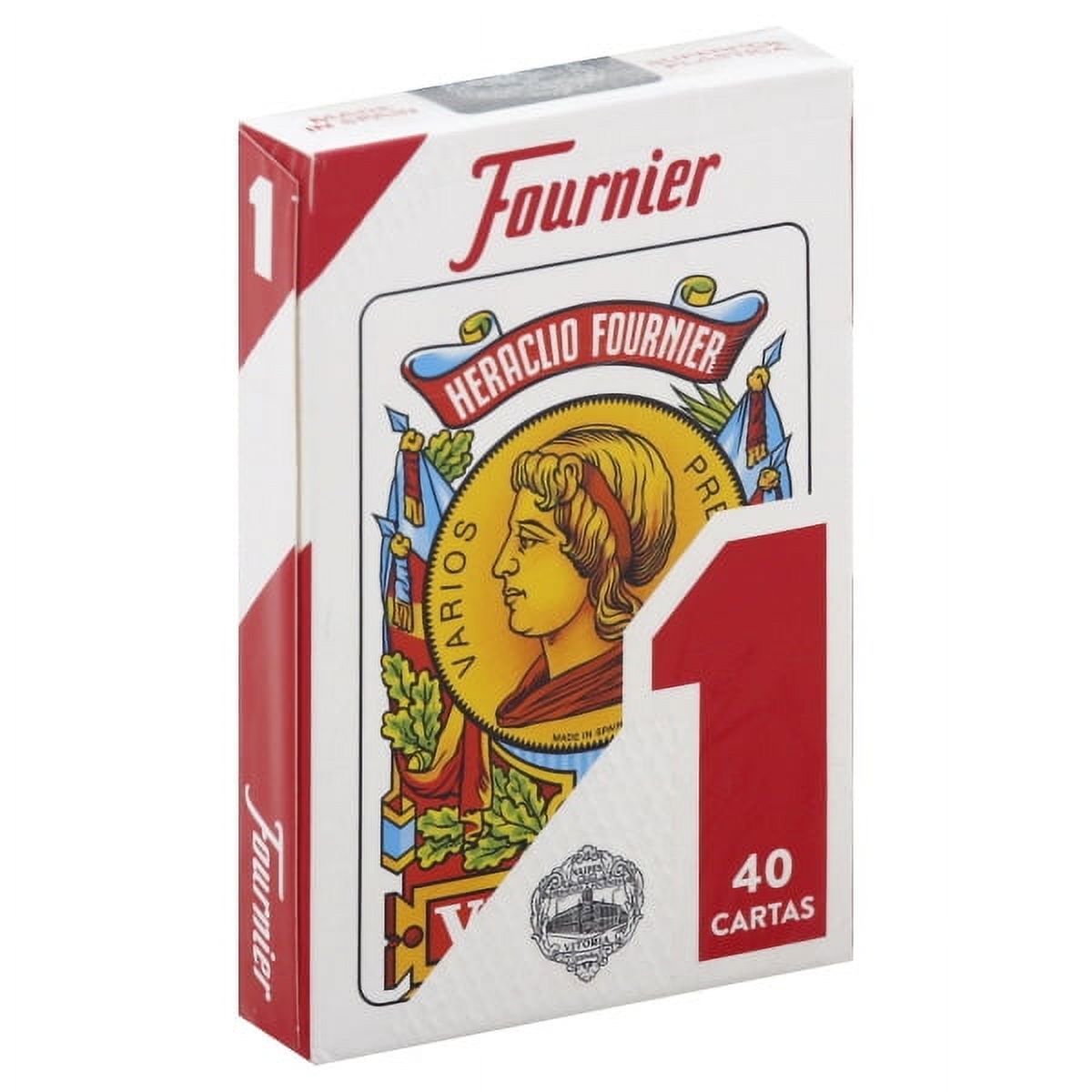 Heraclio Fournier No. 1 Spanish Playing Cards – 1/2 Brick (6 Decks) Red & Blue Mix