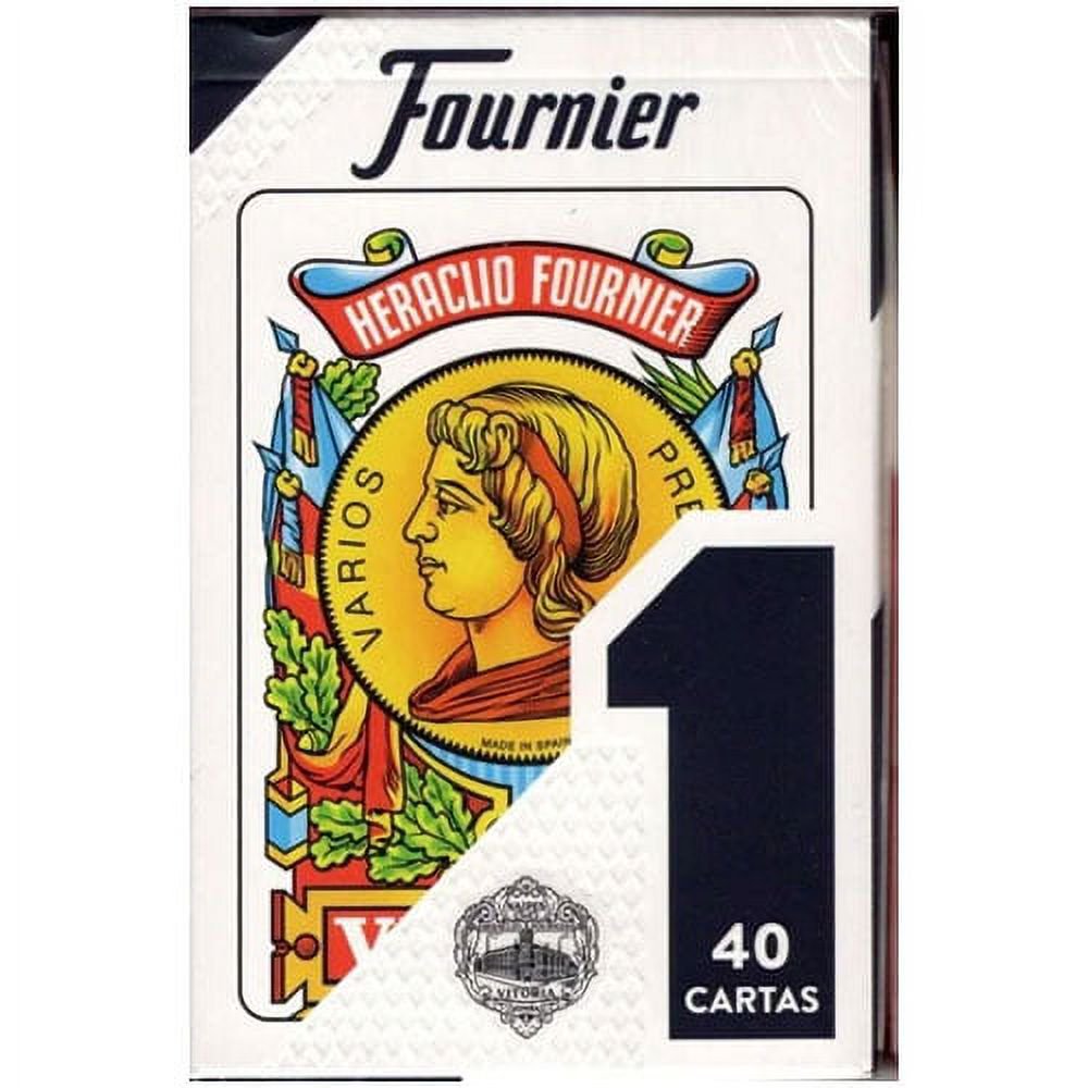 Heraclio Fournier No. 1 Spanish Playing Cards – 1/2 Brick (6 Decks) Red & Blue Mix
