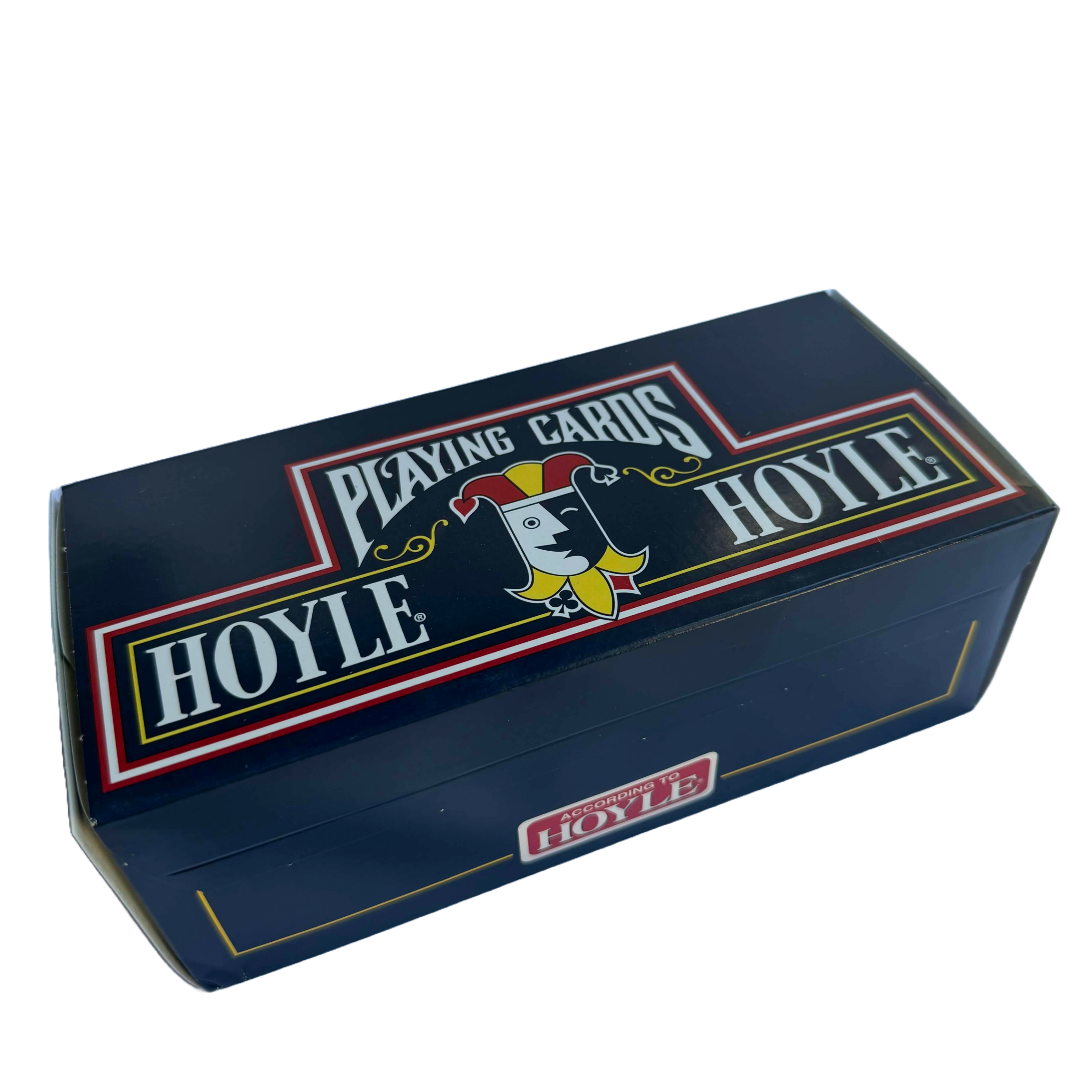 Hoyle playing cards brick packaging on a white background
