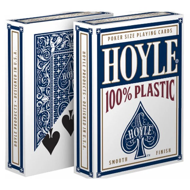 Hoyle 100% Plastic Playing Cards – Vintage New Old Stock