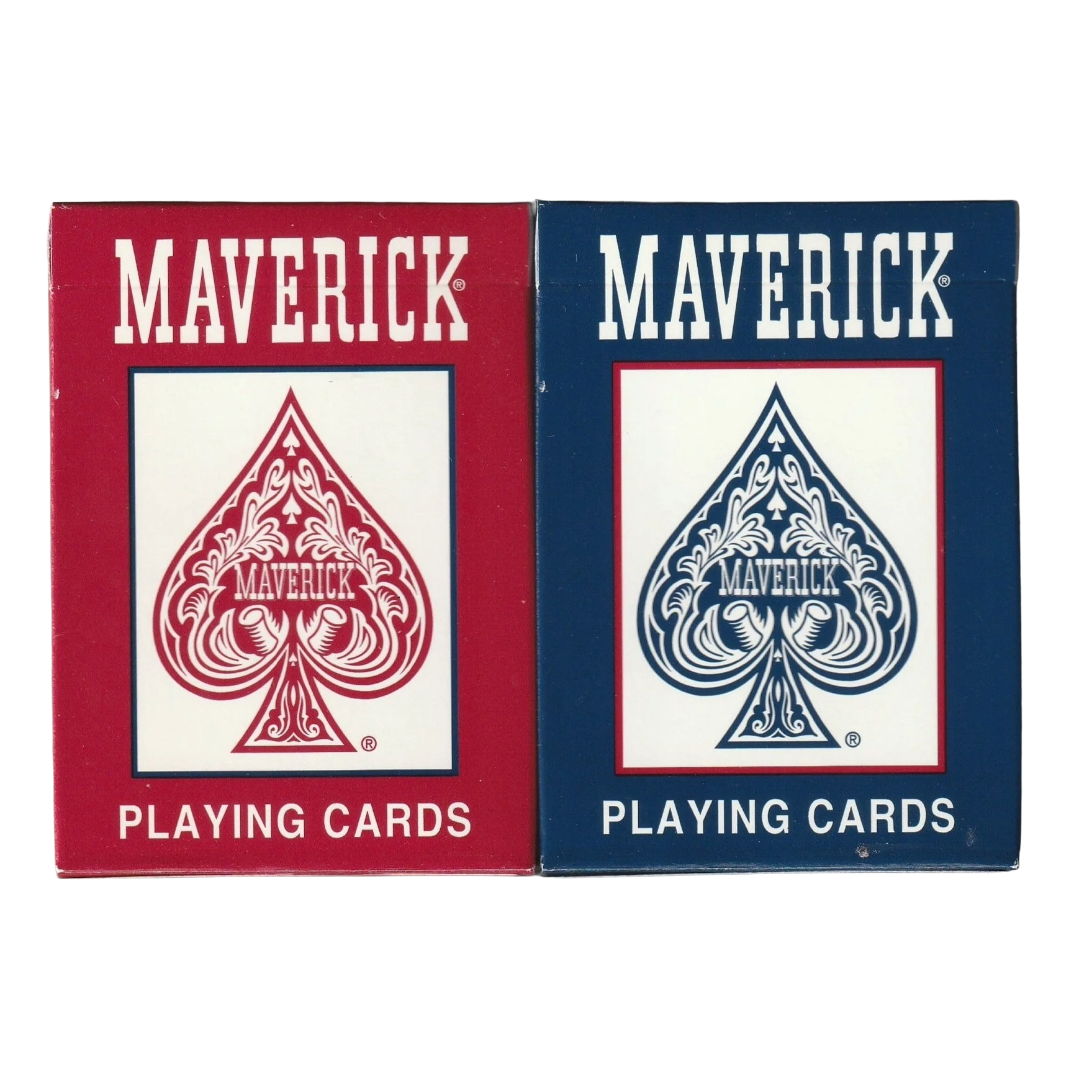 Maverick Standard Index Playing Cards (Red & Blue) – Cincinnati Printed