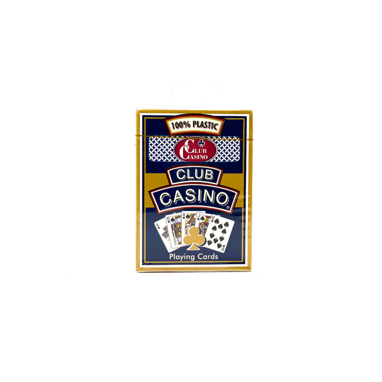 Club Casino playing cards packaging on a white background