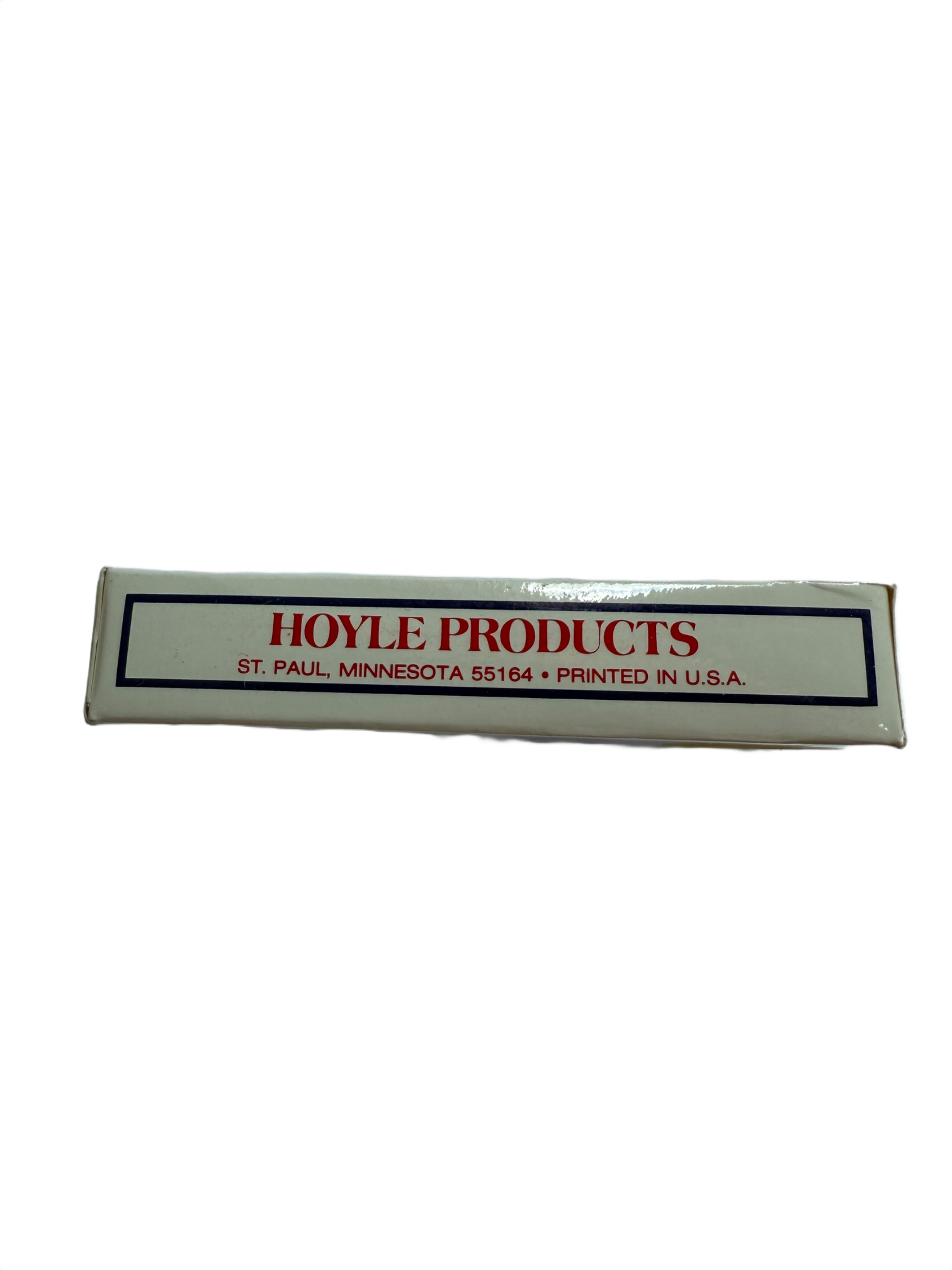 Hoyle Products label on a white background
