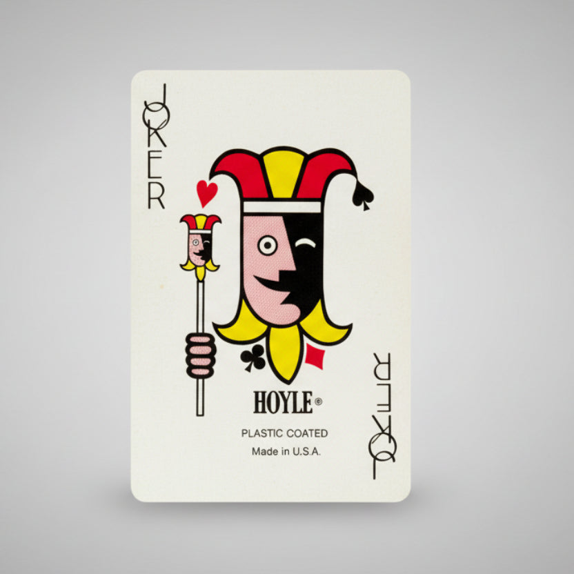 Hoyle iconic jester joker