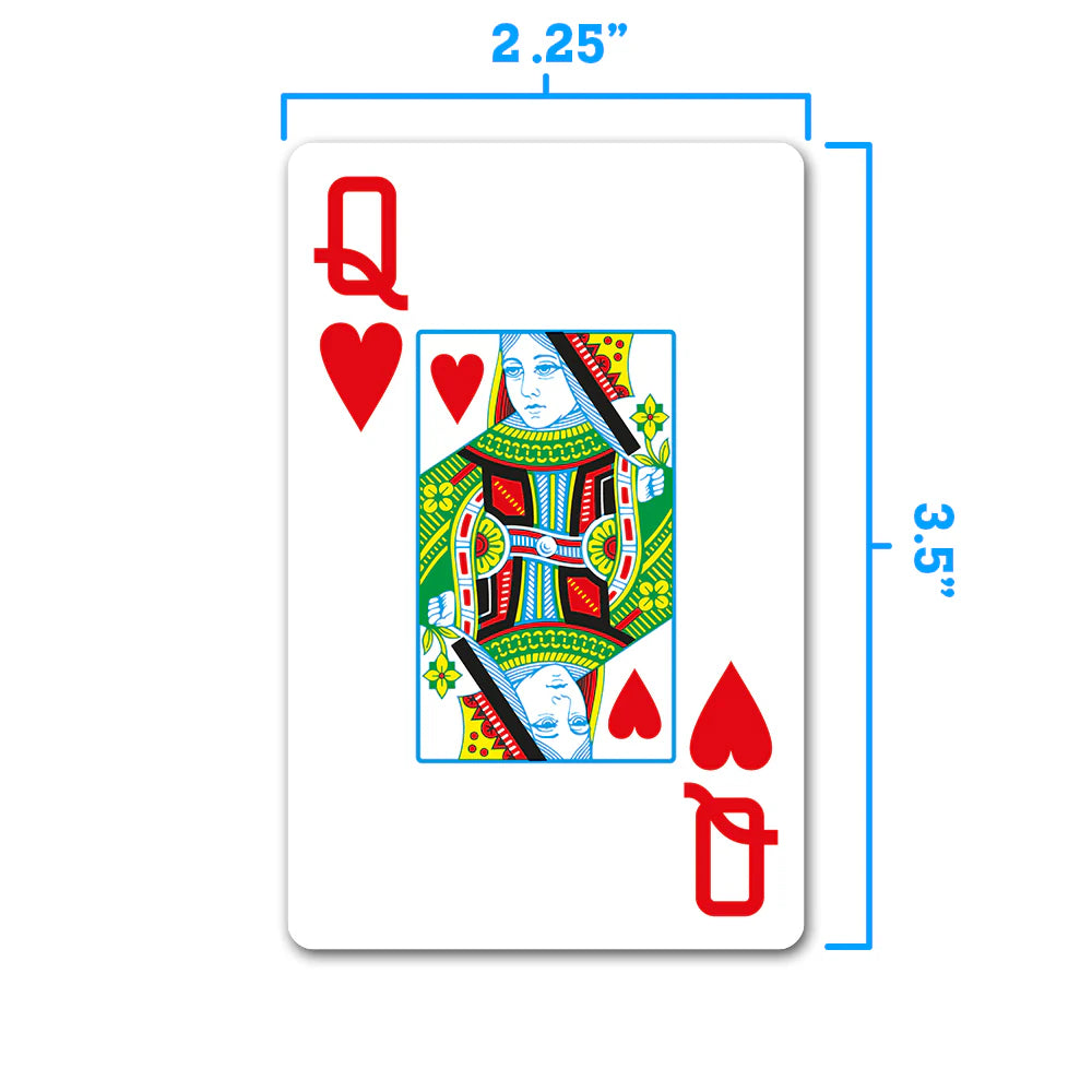 Copag Elite 100% Plastic Playing Cards – Bridge Size Jumbo Index (Mixed Colors)