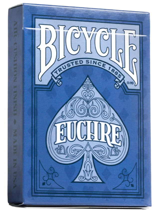 Bicycle Euchre Playing Cards – Blue Dual-Deck Set