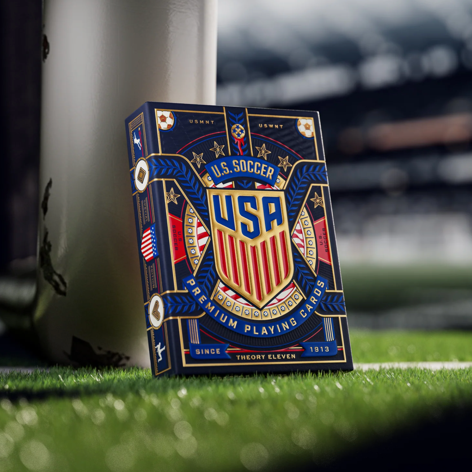 Theory11 U.S. Soccer Playing Cards premium embossed tuck box
