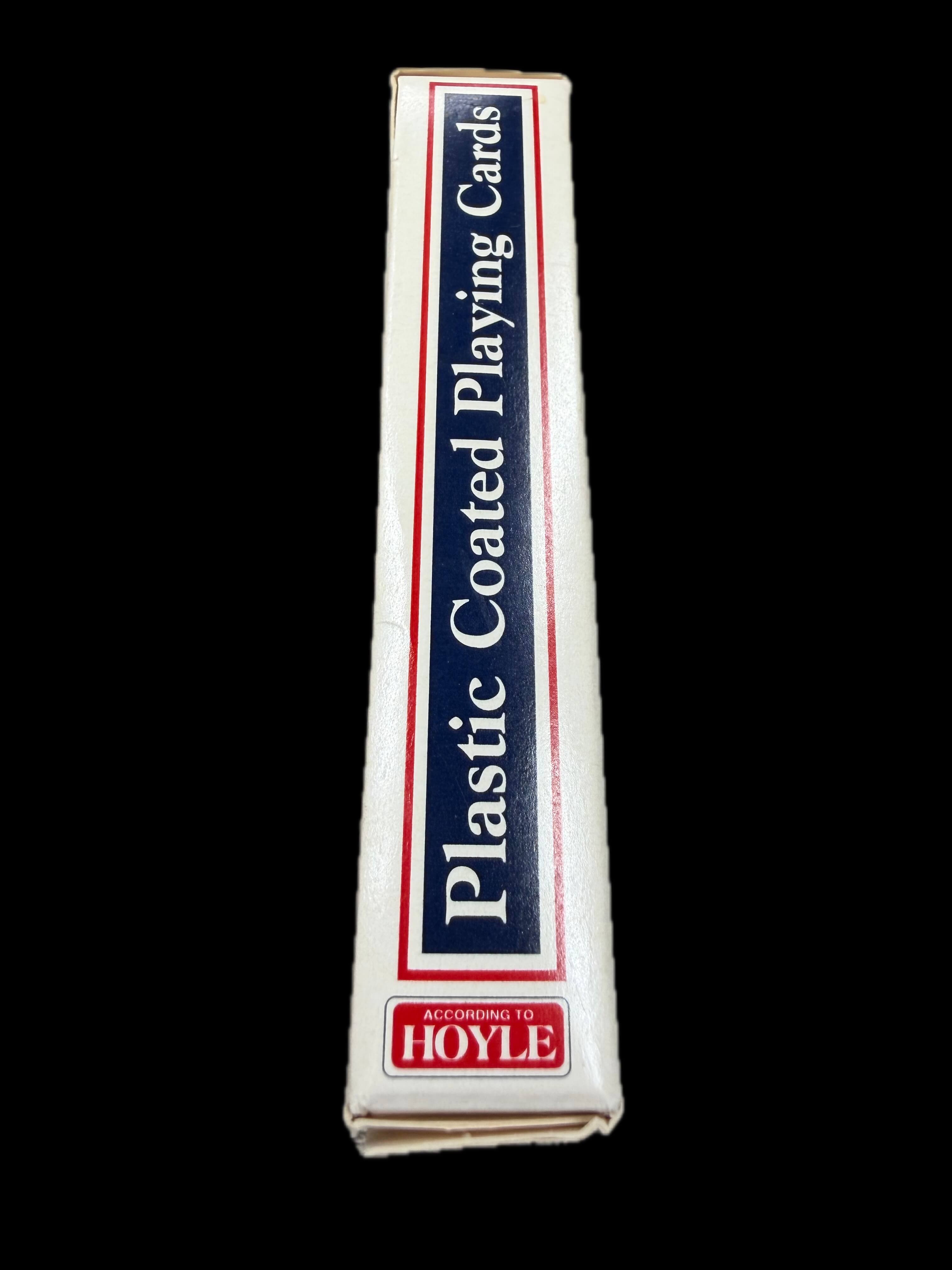 Hoyle Trump Model No. 1800 Playing Cards - Blue Plastic Coated Deck
