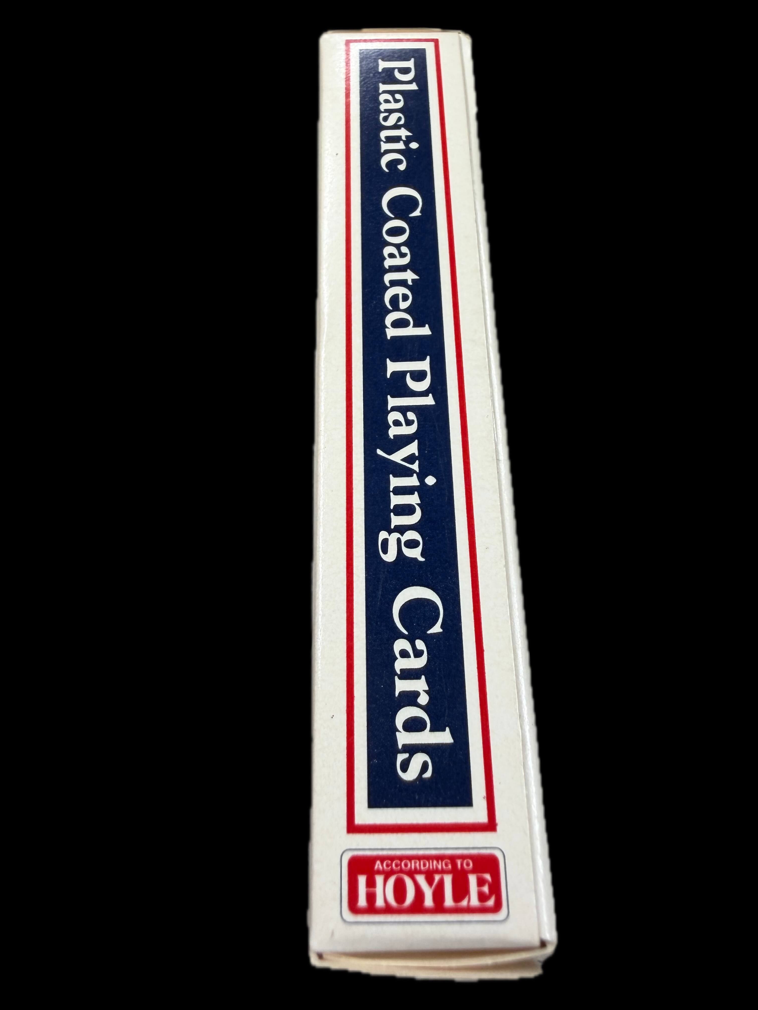 Hoyle Trump Model No. 1800 Playing Cards - Blue Plastic Coated Deck