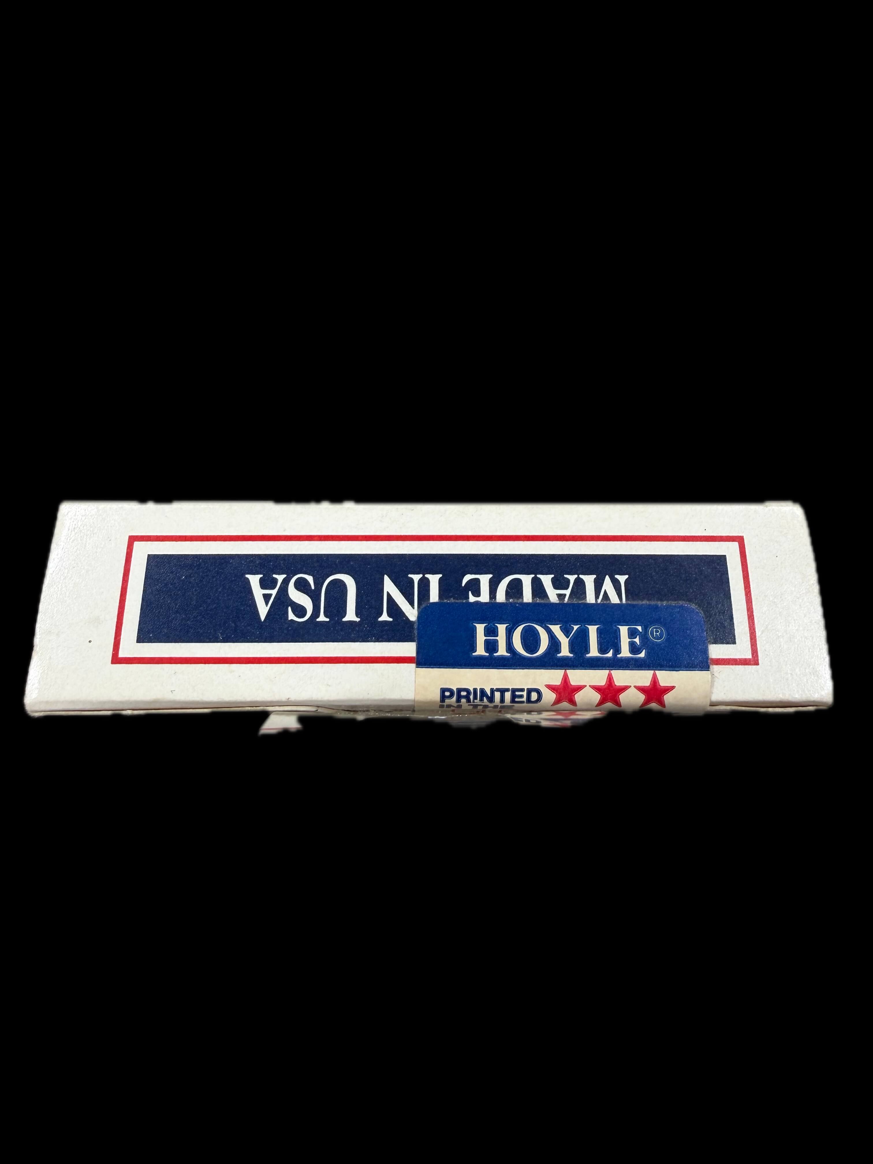 Hoyle Trump Model No. 1800 Playing Cards - Blue Plastic Coated Deck