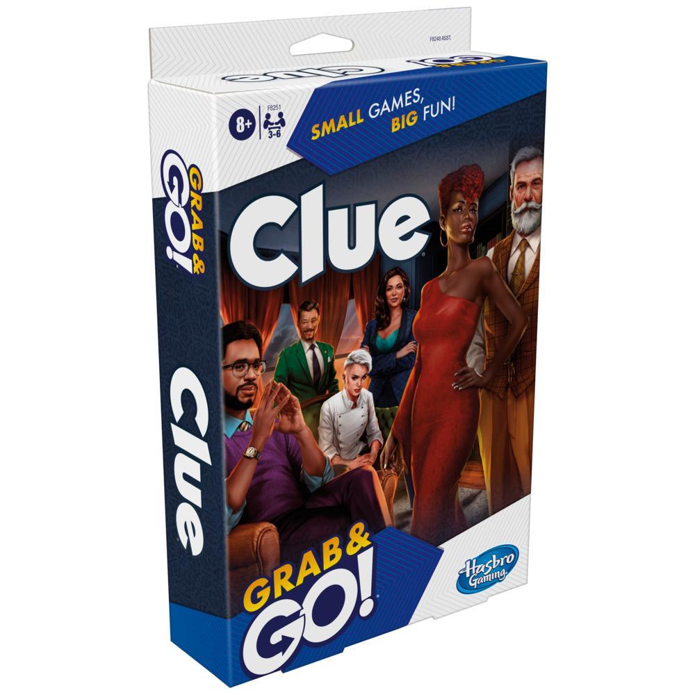 Clue Grab & Go Travel Game individual retail packaging