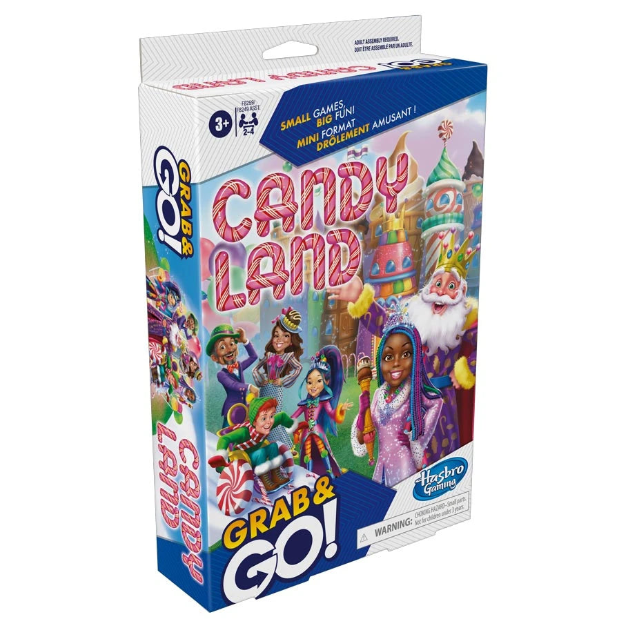 Candy Land Grab & Go Travel Game individual retail packaging