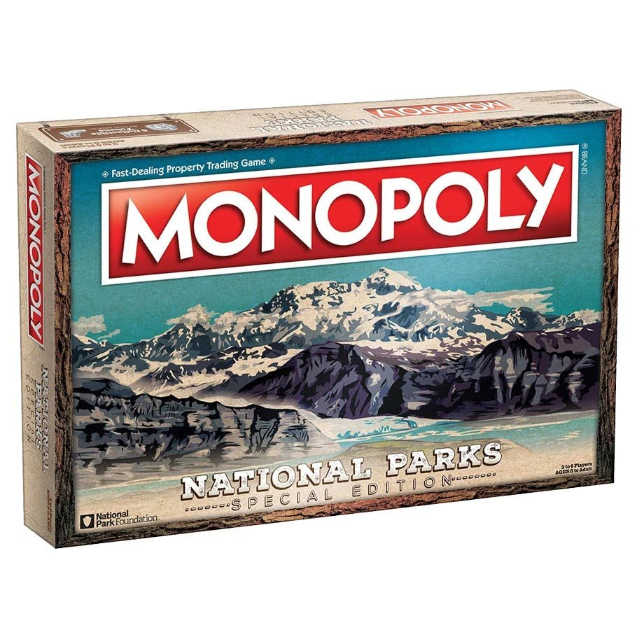 レア MONOPOLY National Parks Edition Monopoly: National Parks Edition