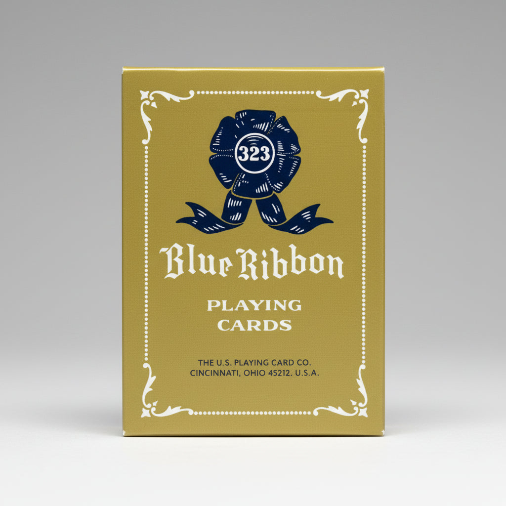 Blue Ribbon 323 Rosette Back | Red & Blue Decks