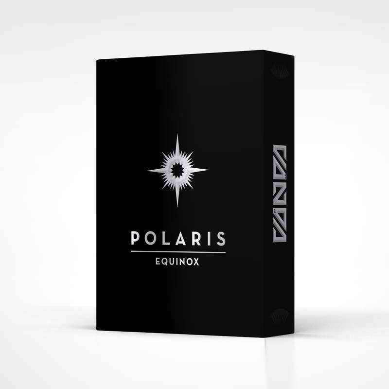 Vanda Polaris Equinox Dark Edition black playing-card tuck box