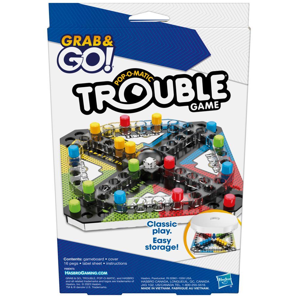 Trouble Grab & Go Travel Game – additional product view