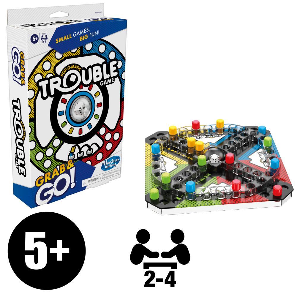 Trouble Grab & Go Travel Game – additional product view